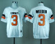 Nike Oklahoma State Cowboys Brandon Weeden 3 White Pro Combat College Football Jersey