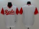 MLB Cincinnati Reds Blank All Rise White Pullover Jersey