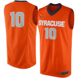 NCAA Syracuse Orange Nike No. 10 Replica Master Jersey Orange