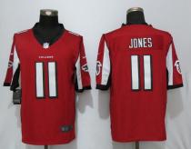 New Nike Atlanta Falcons 11 Jones Red Limited Jersey