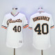 MLB San Francisco Giants #40 Bumgarner White Pullover Throwback Jersey
