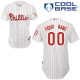 White Jersey, Philadelphia Phillies Personalized Cool Base Home MLB Jersey