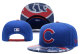 MLB Chicago Cubs Snapback Hats--YD
