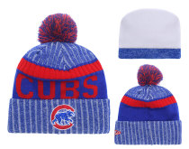 MLB Chicago Cubs Blue Beanie--YD