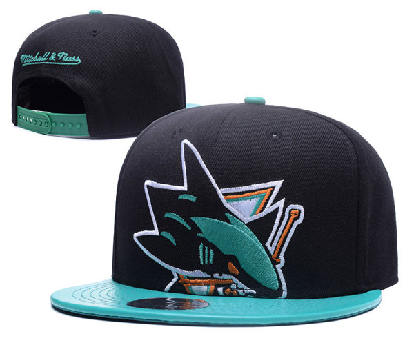 NHL San Jose Sharks Snapback Hats--GS