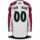 #00 Your Name Road Premier Custom NHL White Colorado Avalanche Jersey