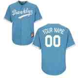 MLB Los Angeles Dodgers L.Blue Custom Jersey