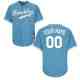 MLB Los Angeles Dodgers L.Blue Custom Jersey