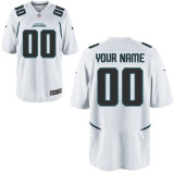 Customized Portrait Fashion White Women Youth Game Nike Jacksonville Jaguars Jersey