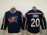 NHL Columbus Blue Jackets #20 Saad Blue Kids Jersey