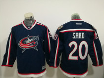 NHL Columbus Blue Jackets #20 Saad Blue Kids Jersey