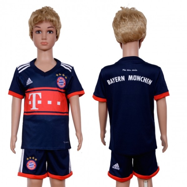 2017 Soccer Bayern Munich Away Kids Jersey