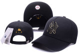 MLB New York Yankees Snapback Black Hats--TY