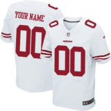 Nike San Francisco 49ers Customized Elite White NFL Jersey