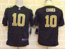 Kids New Orleans Saints #10 Cooks Black Jersey