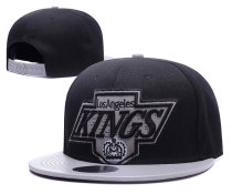 NHL Los Angeles Kings Black Snapback Hats--GS