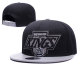 NHL Los Angeles Kings Black Snapback Hats--GS