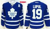 NHL Toronto Maple Leafs #3 Lupul Blue Women Jersey with A Patch
