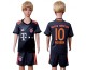 2016 Soccer Bayern Munich #10 Robben Away Kids Jersey
