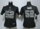 Women New Nike Oakland Raiders 52 Mack Black Strobe Elite Jersey