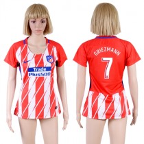 Womens Soccer Club Madrid S.A.D #7 Griezmann Home Jersey