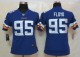 Women 2013 New Nike Minnesota Vikings 95 Floyd Purple Limited Jerseys