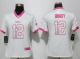 Women NFL New England Patriots #12 Brady White Pink Color Rush Jersey