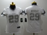Womens NFL Dallas Cowboys #29 Murray Platinum Jersey
