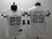 Womens NFL Dallas Cowboys #29 Murray Platinum Jersey