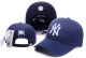MLB New York Yankees Blue Snapback Hats--TY