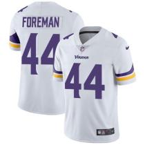 Kids NFL Minnesota Vikings #44 Foreman White Jersey