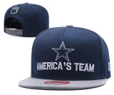 2018 Dallas Cowboys Draft Blue Snapbacks
