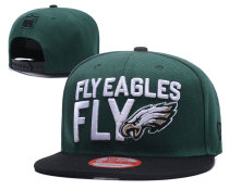 2018 Philadelphia Eagles Draft Green Snapbacks
