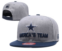 2018 Dallas Cowboys Draft Grey Snapbacks