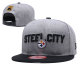 2018 Pittsburgh Steelers Draft Grey Snapbacks