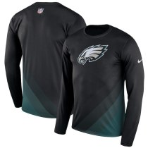 Men's Philadelphia Eagles Sideline Legend Prism Performance Long Sleeve T-Shirt