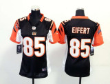 NFL Cincinnati Bengals #18 Eifert Black Women Jersey