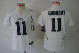 Women Nike limited #11 white Gabbert Jacksonville Jaguars Jersey