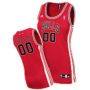 Red Bulls Custom Road NBA Women Jersey