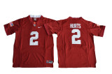 Youth Alabama Crimson Tide Jalen Hurts 2 College Football Pro Combat Jersey Crimson