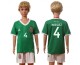 2016 Soccer Mexico #4 Marquez Home Kids Jersey