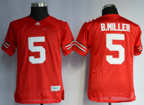 Ohio State Buckeyes #5 Braxton Miller Youth Red Jersey