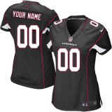 Nike Arizona Cardinals Customized Black Womens Jersey