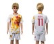 2016 Soccer Spain #11 Pedro Away Kids Jersey