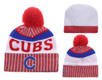 MLB Chicago Cubs Red Beanie--YD