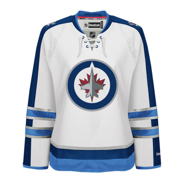 NHL Winnipeg Jets Custom White Women Jersey