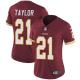 Womens Washington Redskins #21 Taylor Red Jersey
