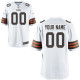 Cleveland Browns Nike Men Custom Elite White Jersey