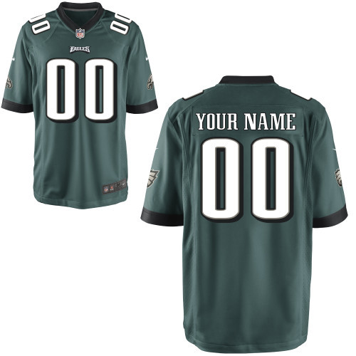 Team Color Customized Elite Nike Philadelphia Eagles Jersey