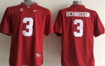 NCAA Alabama Crimson Tide #3 Richardson Red Youth Jersey